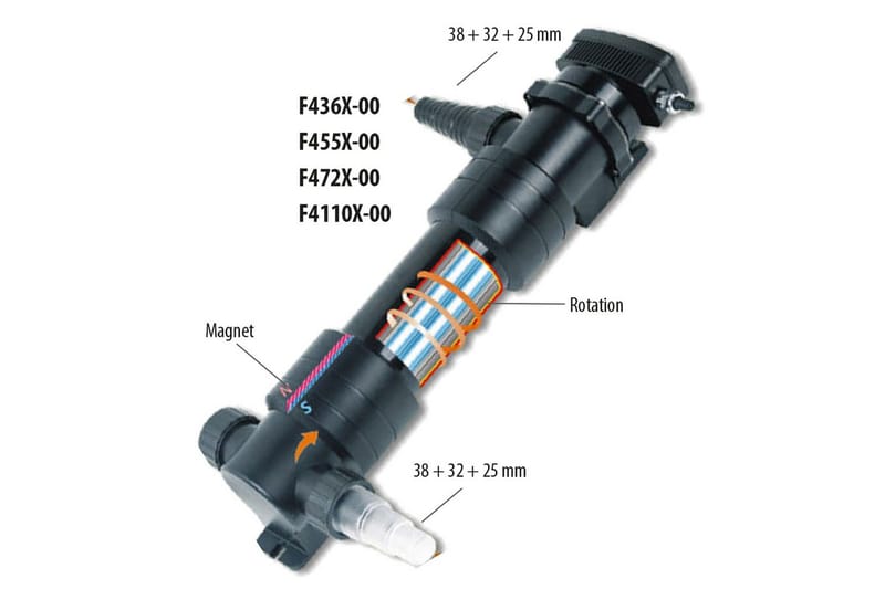 UVC Rening Heissner Utförande 55 W (Passar damm 60.000 L) - 55 W (Passar damm 60.000 L) - Trädgård & spabad - Utemiljö - Trädgårdsdekoration - Damm & fontän - Filter för dammar