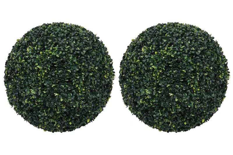 Konstgjorda buxbombollar 2 st 52 cm - Grön - Trädgård & spabad - Trädgårdsskötsel - Växter & plantor - Häckplantor - Buxbom