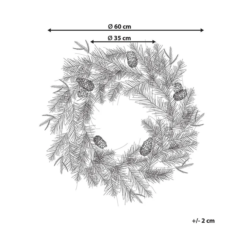 Julkrans Kamerun - Inredning - Julpynt & helgdekoration - Julpynt & juldekoration - Julkrans