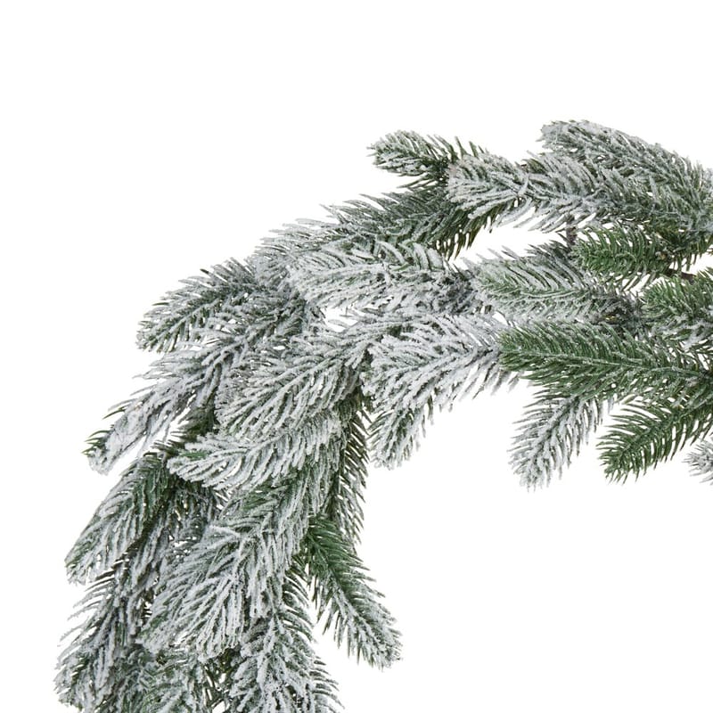 Snöig Julkrans Albini - Trädgård & spabad - Trädgårdsskötsel - Växter & plantor - Prydnadsväxter - Dörrkransar