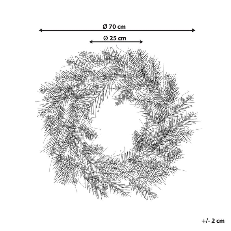 Snöig Julkrans Sundo - Inredning - Julpynt & helgdekoration - Julpynt & juldekoration - Julkrans