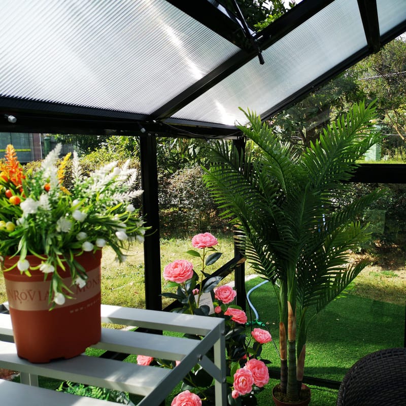 Glasväxthus Metalcraft - Trädgård & spabad - Trädgårdsskötsel - Växthus