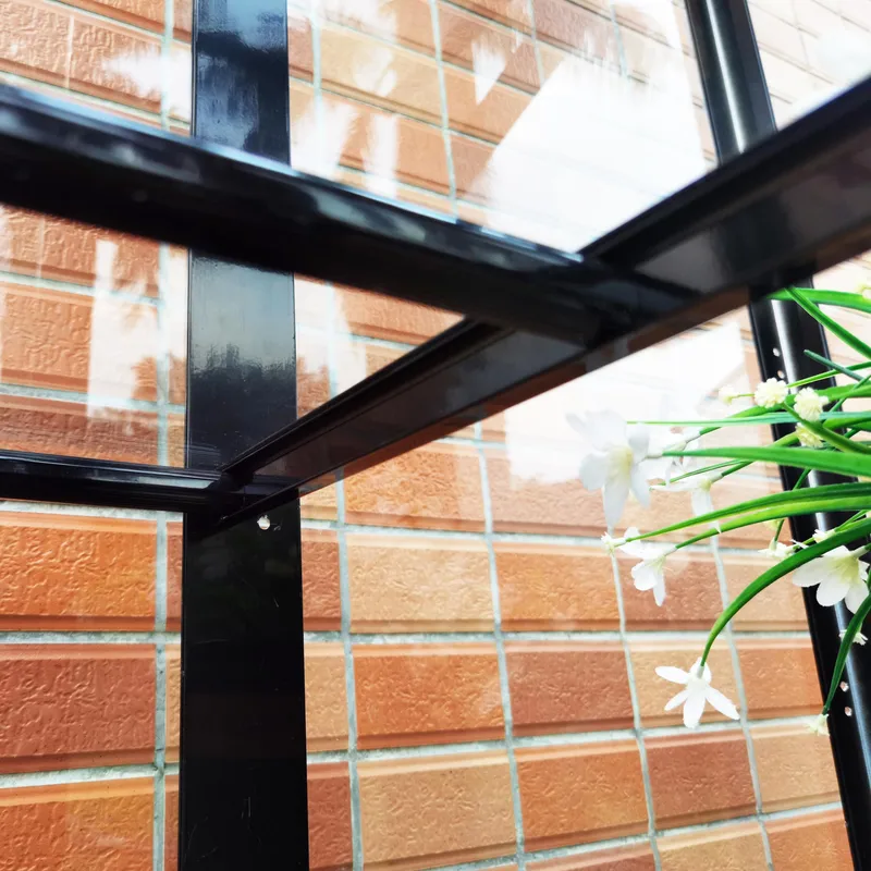 Marvell Väggväxthus 157 cm - Antracit - Trädgård & spabad - Trädgårdsskötsel - Växthus - Litet växthus