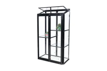 Marvell Väggväxthus 157 cm - Antracit - Trädgård & spabad - Trädgårdsskötsel - Växthus - Litet växthus