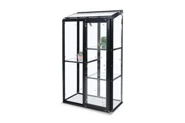 Marvell Väggväxthus 157 cm - Antracit - Trädgård & spabad - Trädgårdsskötsel - Växthus - Litet växthus
