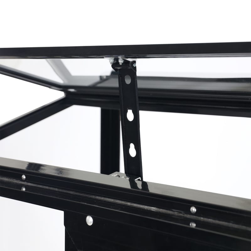 Marvell Väggväxthus 157 cm - Antracit - Trädgård & spabad - Trädgårdsskötsel - Växthus - Litet växthus