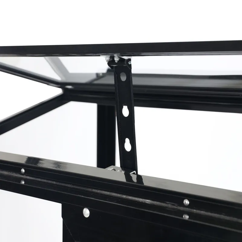 Marvell Väggväxthus 157 cm - Antracit - Trädgård & spabad - Trädgårdsskötsel - Växthus - Litet växthus