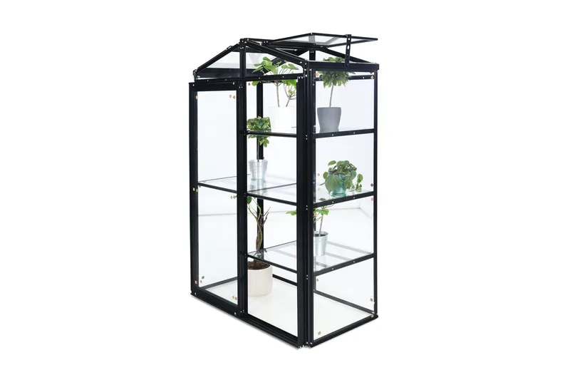 Marvell Väggväxthus 170 cm, Antracit