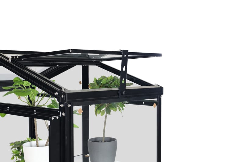 Marvell Väggväxthus 170 cm - Antracit - Trädgård & spabad - Trädgårdsskötsel - Växthus - Litet växthus