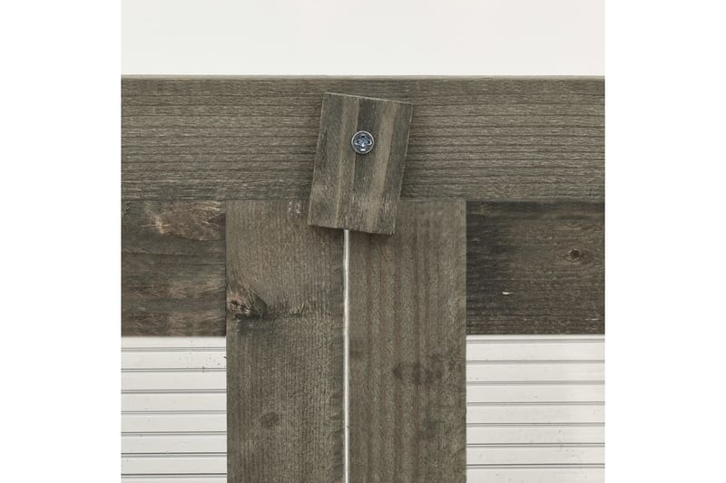 Växthus 60x45x100 cm granträ - Grå - Trädgård & spabad - Trädgårdsskötsel - Växthus - Litet växthus