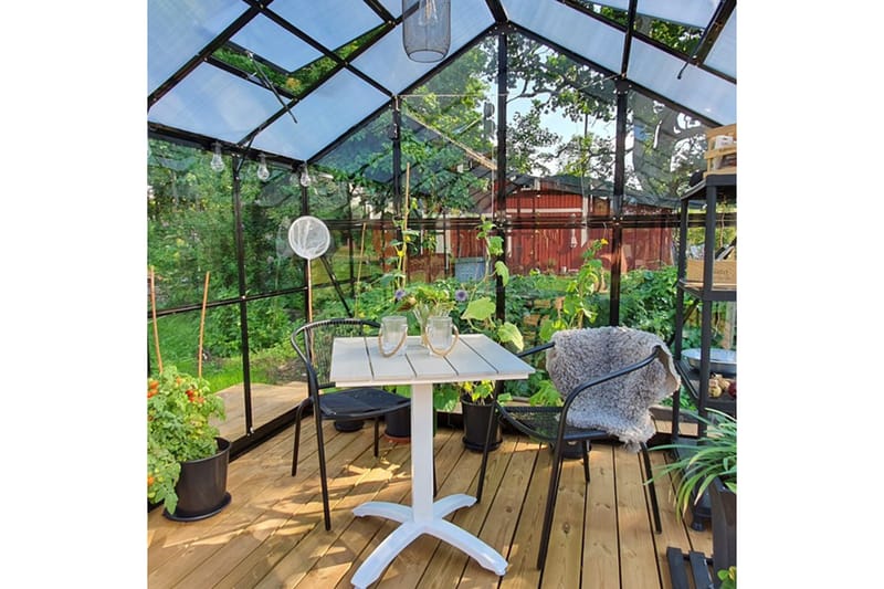 Marvell Växthus 12,7m² - Antracit - Trädgård & spabad - Trädgårdsskötsel - Växthus