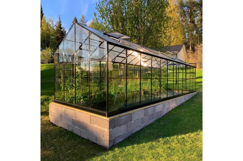 Marvell Växthus 19m² - Antracit - Växthus - Fristående växthus