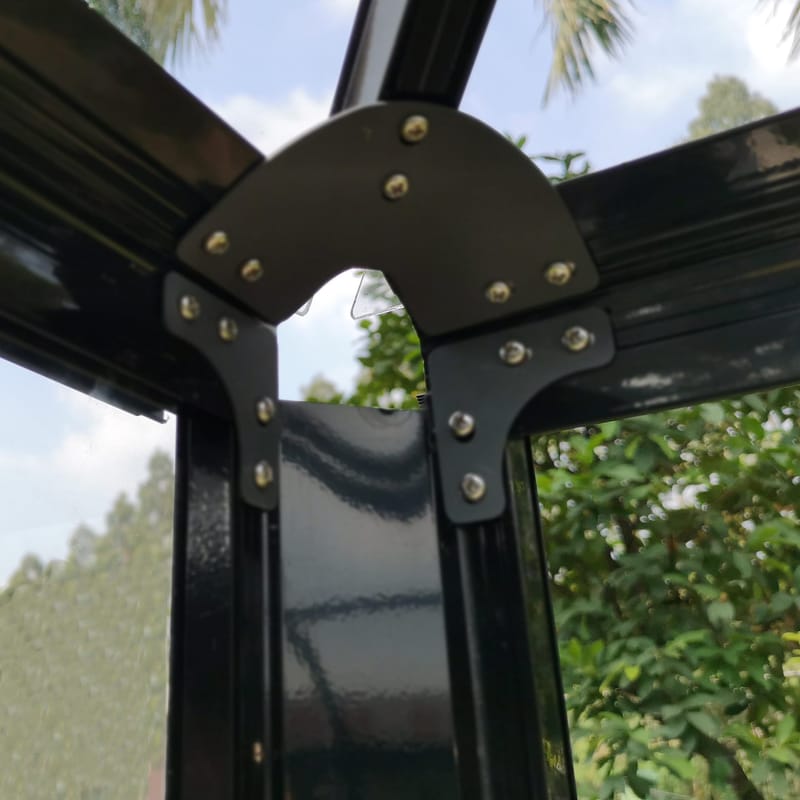 Marvell Växthus 8,7m² - Antracit - Trädgård & spabad - Trädgårdsskötsel - Växthus