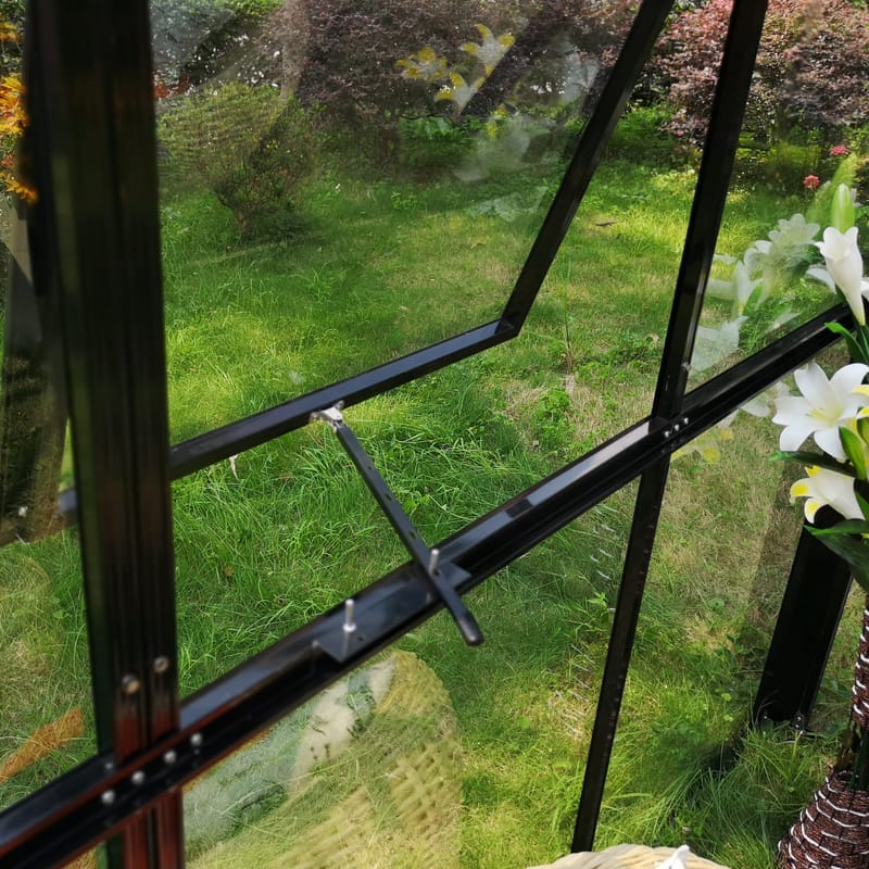 Marvell Växthus 8,7m² - Antracit - Trädgård & spabad - Trädgårdsskötsel - Växthus