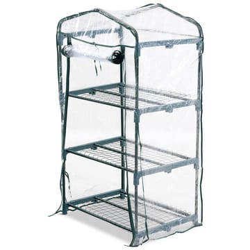 Miniväxthus 0,3m² | Stålram med plastöverdrag - Trädgård & spabad - Trädgårdsskötsel - Växthus - Litet växthus