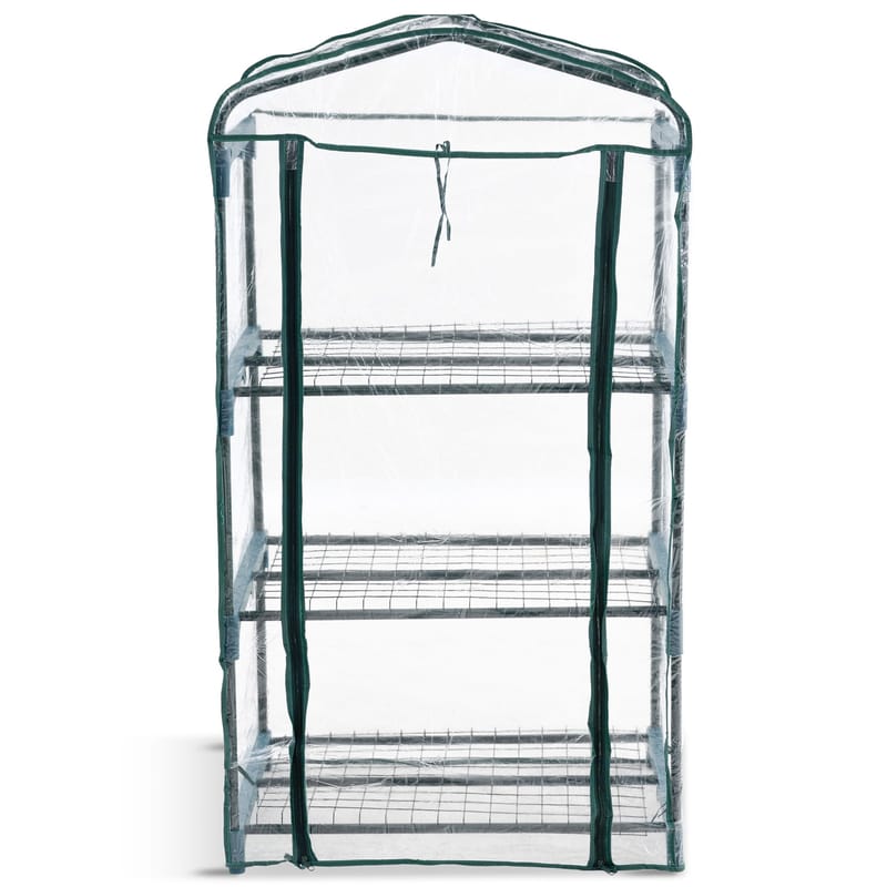 Miniväxthus 0,3m² | Stålram med plastöverdrag - Trädgård & spabad - Trädgårdsskötsel - Växthus - Litet växthus