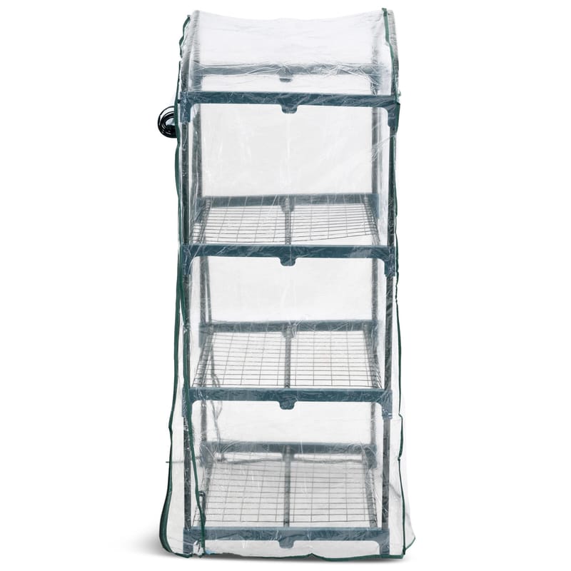 Miniväxthus 0,3m² | Stålram med plastöverdrag - Trädgård & spabad - Trädgårdsskötsel - Växthus - Litet växthus