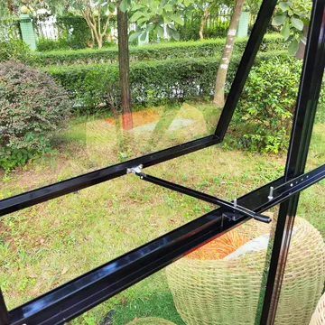 Orangeri och lusthus 12,6m² | Sexkantigt växthus | 4mm säkerhetsglas - Trädgård & spabad - Trädgårdsskötsel - Växthus