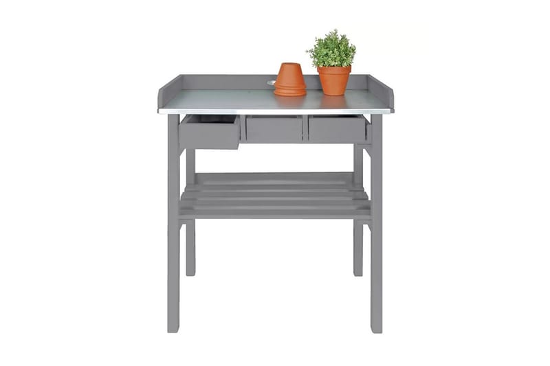 Esschert Design Planteringsbord grå CF29G - Grå - Odlingsbänk - Planteringsbord