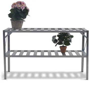 Växthusbord 126x50x75 cm - Trädgård & spabad - Trädgårdsskötsel - Odling - Planteringskärl & blomkruka - Odlingsbänk
