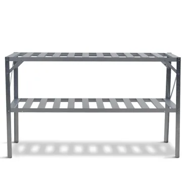 Växthusbord 126x50x75 cm - Trädgård & spabad - Trädgårdsskötsel - Odling - Planteringskärl & blomkruka - Odlingsbänk