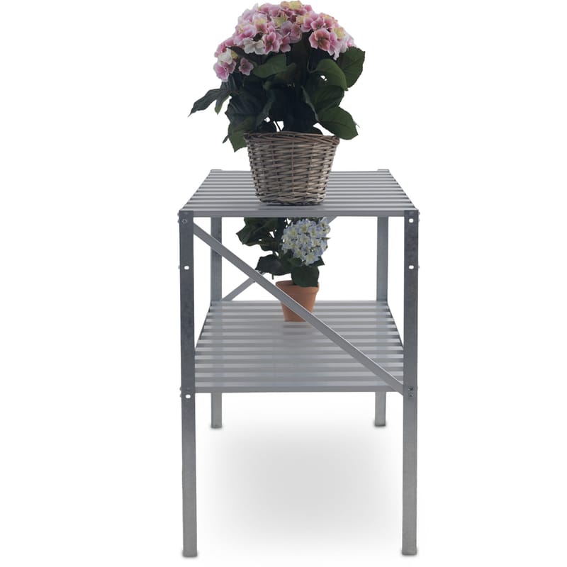 Växthusbord 126x50x75 cm - Trädgård & spabad - Trädgårdsskötsel - Växthus - Planteringsbord