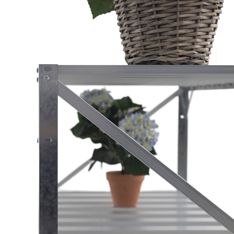 Växthusbord 126x50x75 cm - Trädgård & spabad - Trädgårdsskötsel - Växthus - Planteringsbord