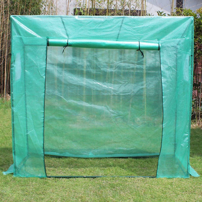 Plastväxthus 1,54m² | Stålram med PE-plastöverdrag - Trädgård & spabad - Trädgårdsskötsel - Växthus - Litet växthus