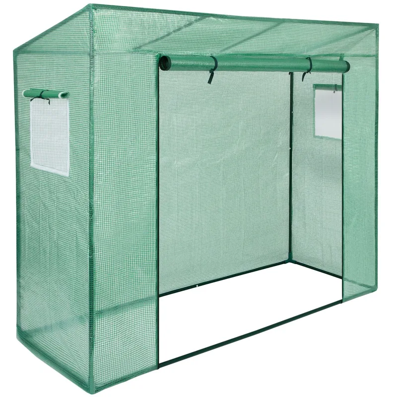 Plastväxthus 1,54m² | Stålram med PE-plastöverdrag, undefined