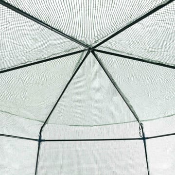 Sexkantigt plastväxthus 3,8m² | Stålram med PE-plastöverdrag - Trädgård & spabad - Trädgårdsskötsel - Växthus