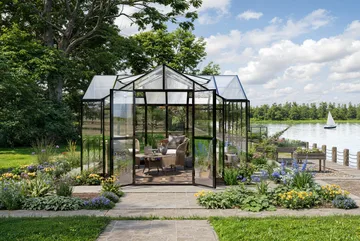 T-format växthus 11,6m² | 4mm säkerhetsglas | 5 års ramgaranti - Trädgård & spabad - Trädgårdsskötsel - Växthus