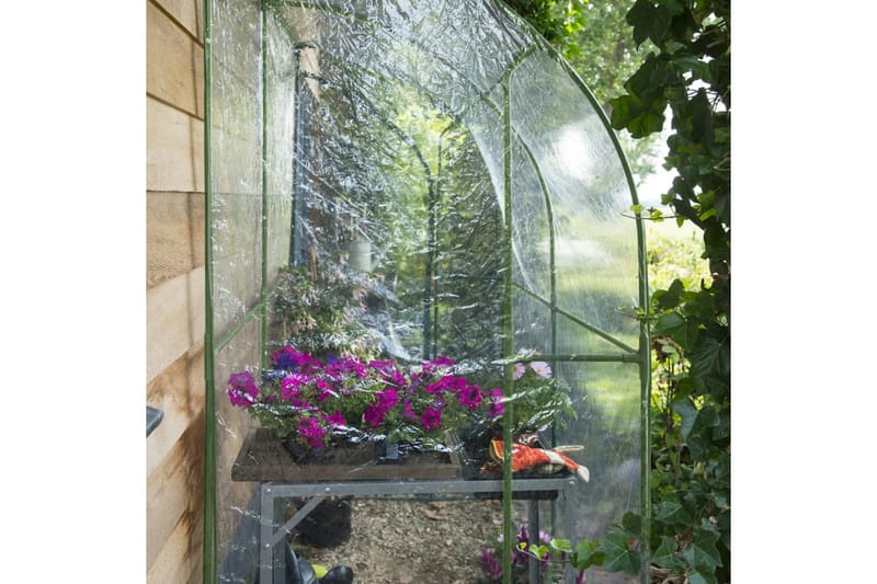 Nature Tunnelväxthus 200x100x215 cm - Transparent - Litet växthus - Väggväxthus & odlingsvitrin