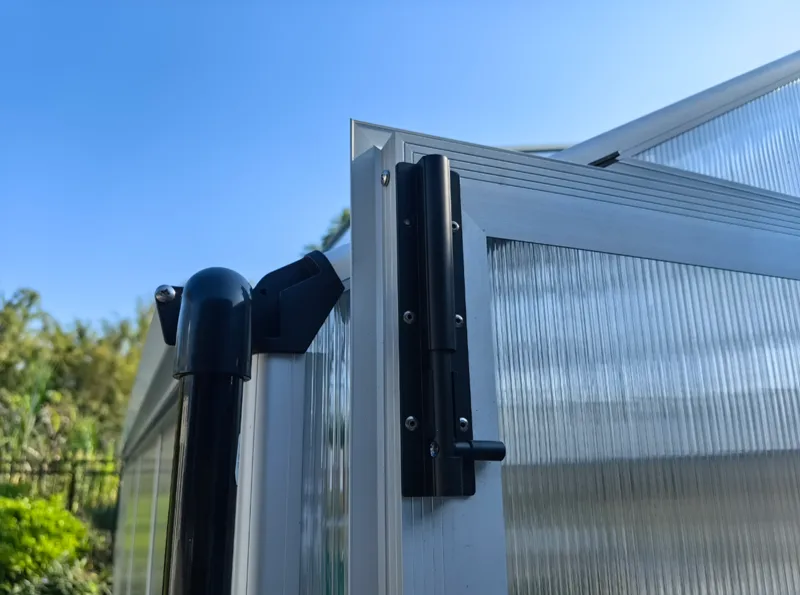 Växthus 18m² Premium | Extra hög takhöjd | 6mm kanalplast - Trädgård & spabad - Trädgårdsskötsel - Växthus