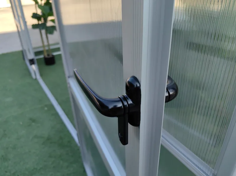 Växthus 18m² Premium | Extra hög takhöjd | 6mm kanalplast - Trädgård & spabad - Trädgårdsskötsel - Växthus