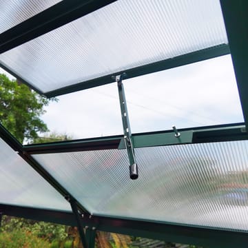 Växthus 3,3m² | 4mm säkerhetsglas | 5 års stormgaranti | Grön - Trädgård & spabad - Trädgårdsskötsel - Växthus