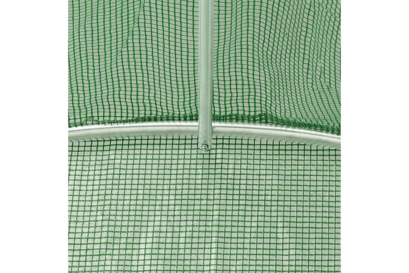 Växthus 6 m² 3x2x2 m - Grön - Trädgård & spabad - Trädgårdsskötsel - Växthus