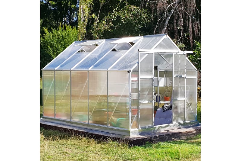 Växthus 8,9m² | Extra hög odlingshöjd - Växthus - Fristående växthus