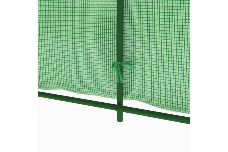Växthus 9 m² 4,5x2x2 m - Grön - Trädgård & spabad - Trädgårdsskötsel - Växthus