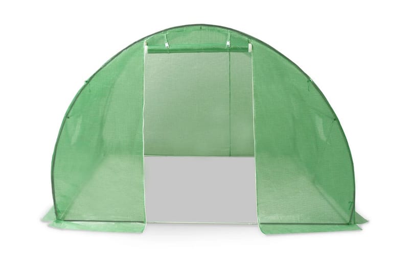 Växthus 9m² 300x300x200 cm - Grön - Trädgård & spabad - Trädgårdsskötsel - Växthus