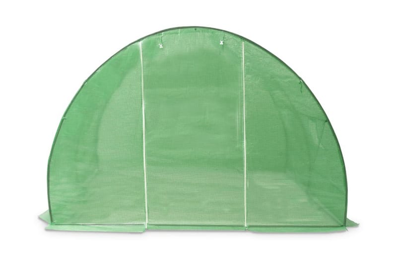 Växthus 9m² 300x300x200 cm - Grön - Trädgård & spabad - Trädgårdsskötsel - Växthus