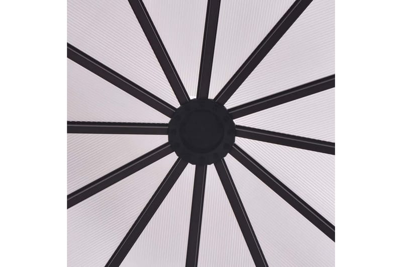 Växthus aluminium 240x211x232 cm - Brun - Trädgård & spabad - Trädgårdsskötsel - Växthus