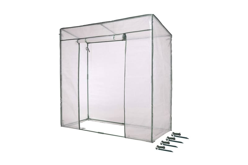 Växthus för tomatodling 198x78x200 cm - Transparent - Trädgård & spabad - Trädgårdsskötsel - Växthus