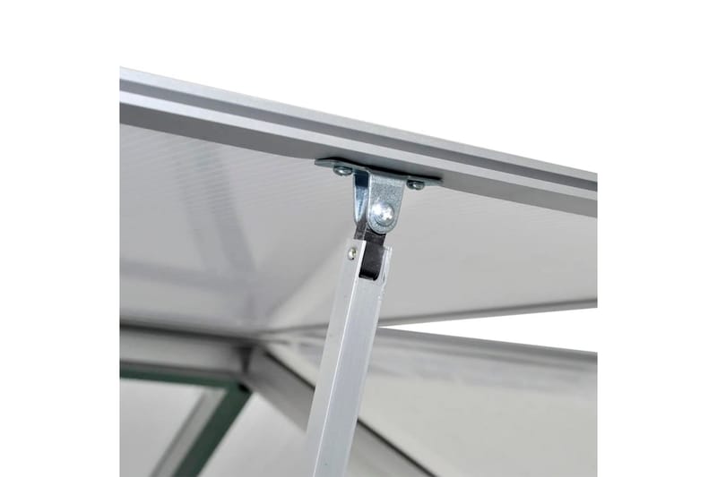 Växthus i förstärkt aluminium med basram 7,55 m² - Transparent - Trädgård & spabad - Trädgårdsskötsel - Växthus
