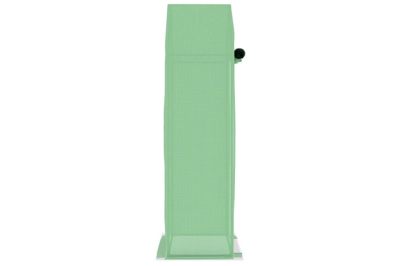 Växthus med stålram 0,5 m² 1x0,5x1,9 m - Grön - Trädgård & spabad - Trädgårdsskötsel - Växthus