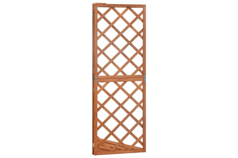 Hörnspaljé 50x50x145 cm massivt granträ - Brun - Trädgård & spabad - Trädgårdsskötsel - Växthus - Växthustillbehör