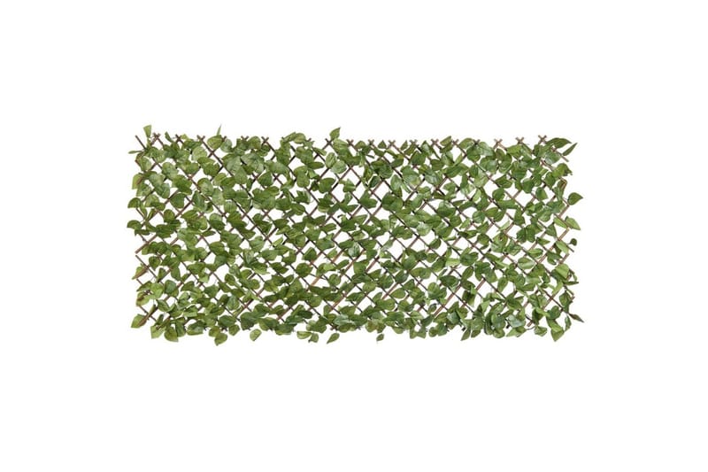 Nature Trädgårdsspaljé med lagerblad 90x180 cm grön - Flerfärgsdesign - Växthustillbehör - Spalje