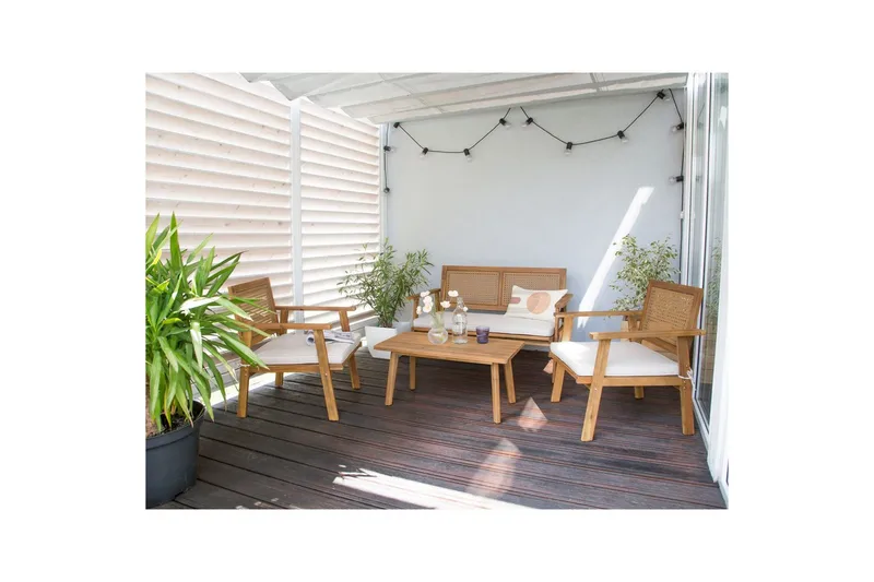 2-sitssoffa med fåtöljer Arenella - Trädgård & spabad - Utemiljö - Altan & terrass - Altanmöbler