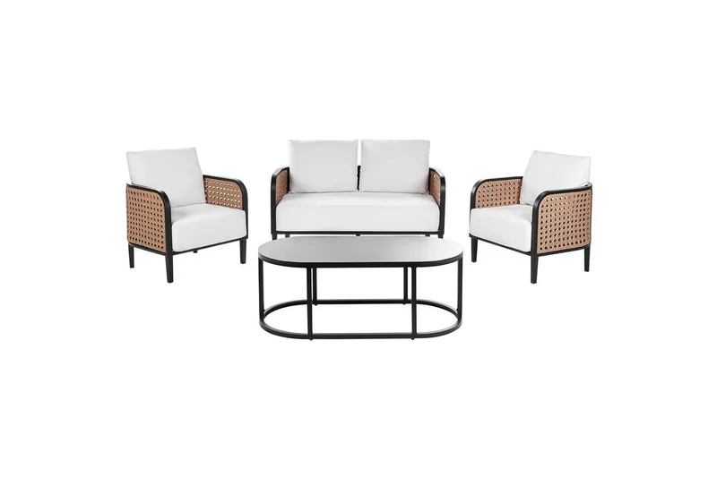 2-sitssoffa med fåtöljer Montefalco, undefined