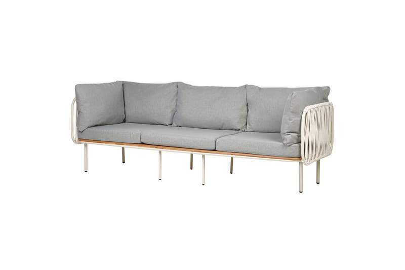 3-sits soffa med ottoman Senise - Trädgård & spabad - Utemiljö - Altan & terrass - Altanmöbler