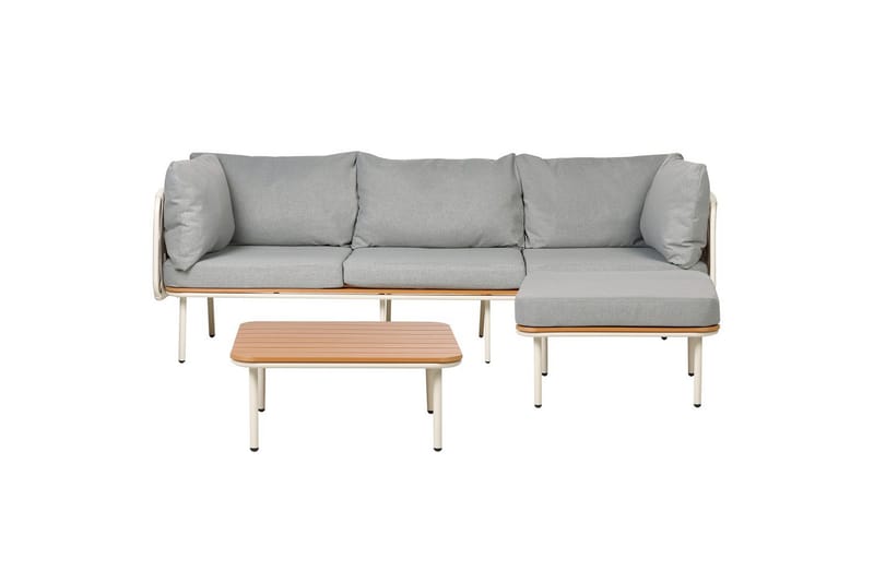 3-sits soffa med ottoman Senise - Trädgård & spabad - Utemiljö - Altan & terrass - Altanmöbler